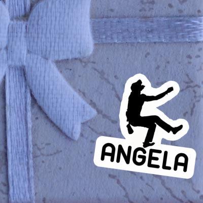 Kletterer Sticker Angela Image