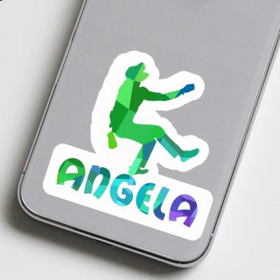 Angela Sticker Climber Laptop Image