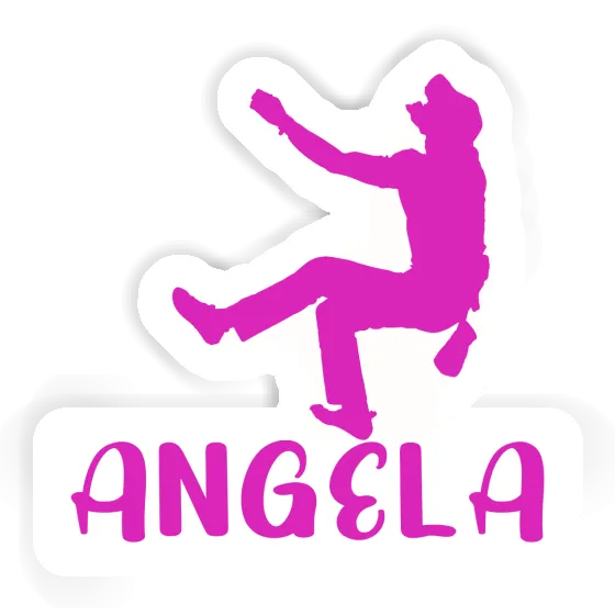 Climber Sticker Angela Notebook Image