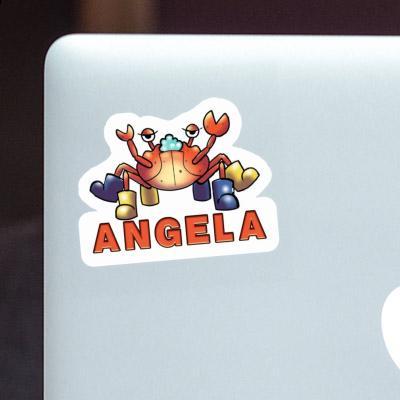 Sticker Angela Crab Image