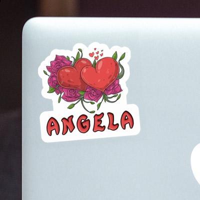Angela Sticker Love Symbol Notebook Image