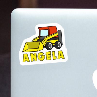Tieflader Sticker Angela Laptop Image