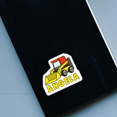 Tieflader Sticker Angela Laptop Image
