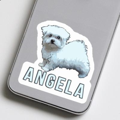 Sticker Doggie Angela Image