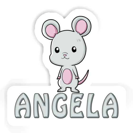 Maus Sticker Angela Image