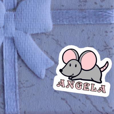 Sticker Mouse Angela Laptop Image