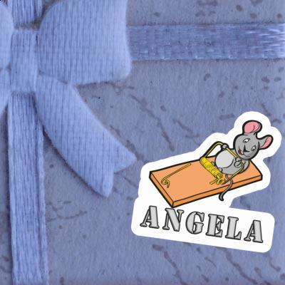 Aufkleber Angela Maus Gift package Image