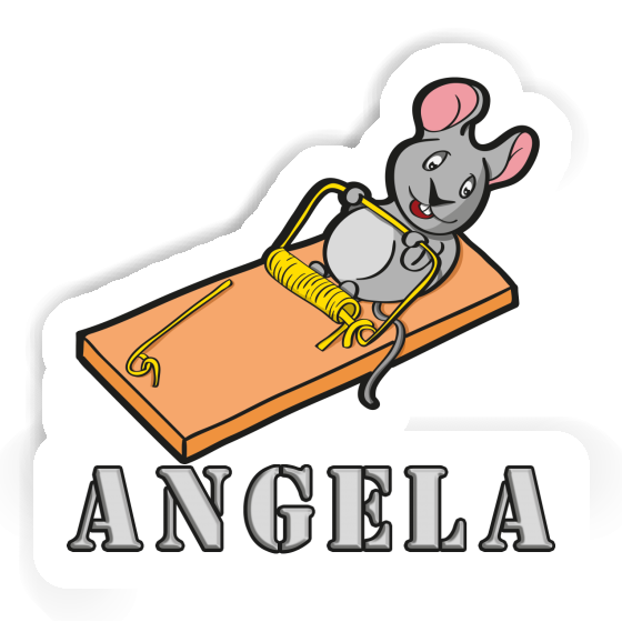 Aufkleber Angela Maus Gift package Image