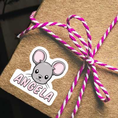 Angela Sticker Maus Notebook Image