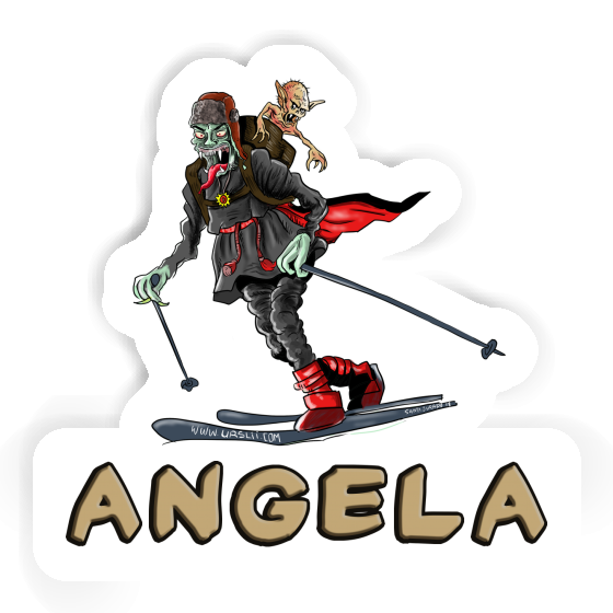 Télémarqueur Autocollant Angela Image