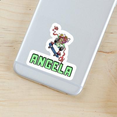 Aufkleber Skateboarder Angela Gift package Image
