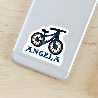 Sticker Angela Mountain Bike Laptop Image