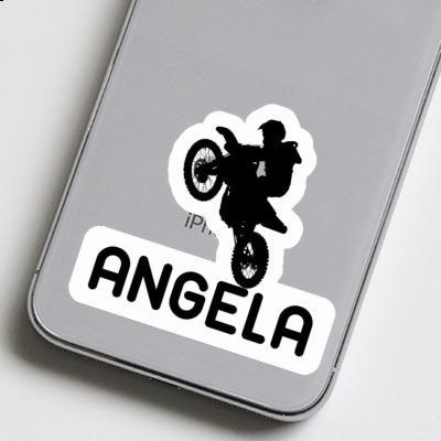 Angela Sticker Motocross Rider Gift package Image