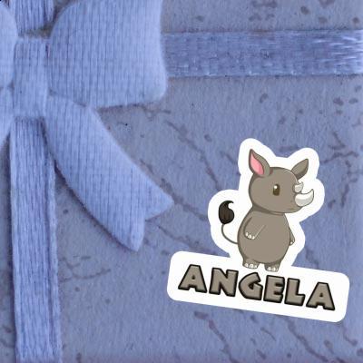 Aufkleber Rhinozeros Angela Gift package Image