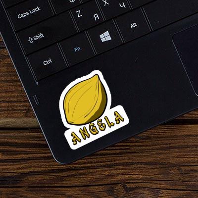 Angela Sticker Nut Laptop Image