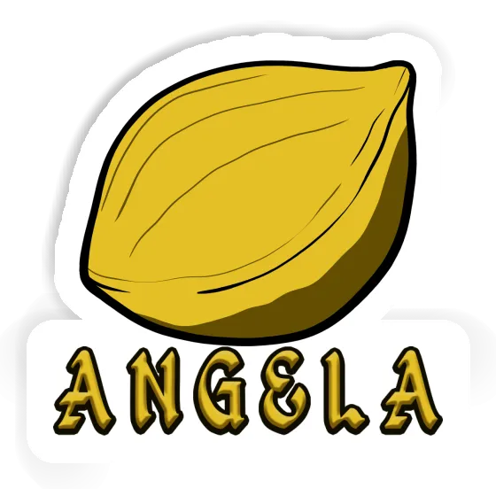 Angela Sticker Nut Laptop Image