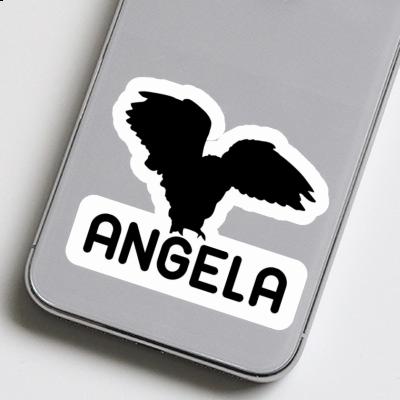 Aufkleber Angela Eule Laptop Image