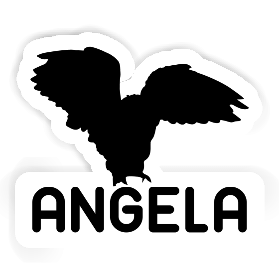 Sticker Angela Owl Laptop Image