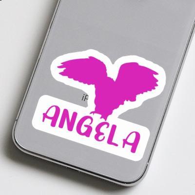 Sticker Owl Angela Laptop Image