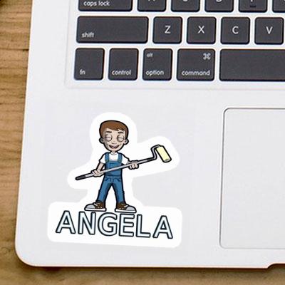 Sticker Angela Painter Notebook Image