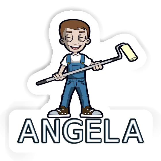 Sticker Angela Painter Gift package Image