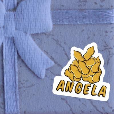 Angela Sticker Peanut Notebook Image