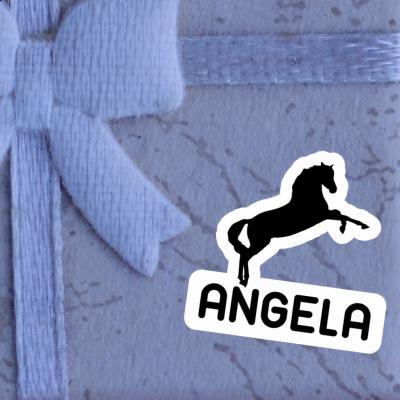 Pferd Aufkleber Angela Notebook Image