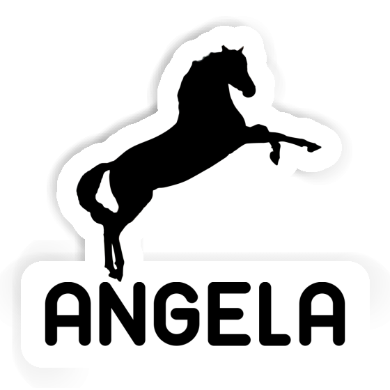 Angela Autocollant Cheval Notebook Image