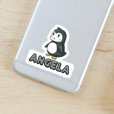 Penguin Sticker Angela Notebook Image