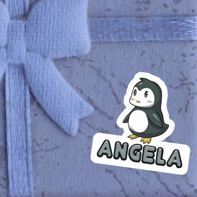 Sticker Pinguin Angela Laptop Image
