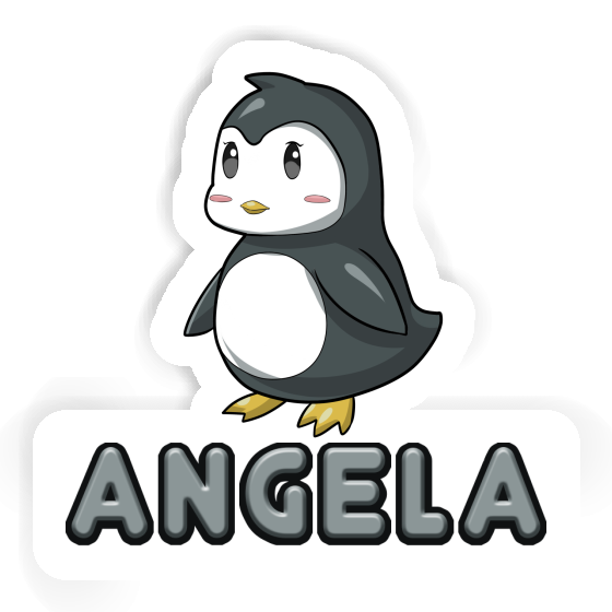 Sticker Pinguin Angela Notebook Image