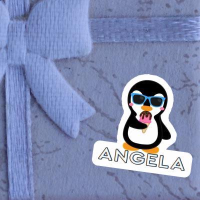 Sticker Penguin Angela Laptop Image
