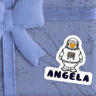 Astronaut Aufkleber Angela Notebook Image