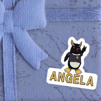 Angela Aufkleber Pinguin Notebook Image