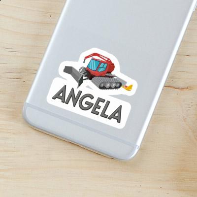 Sticker Angela Snowcat Notebook Image