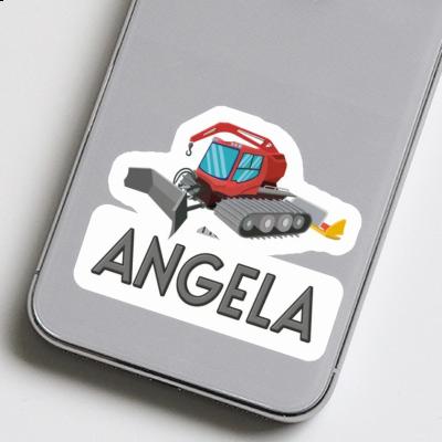 Sticker Angela Snowcat Laptop Image