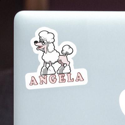Sticker Angela Pudel Laptop Image
