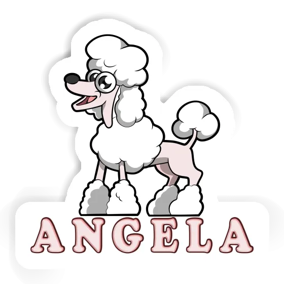 Sticker Poodle Angela Image