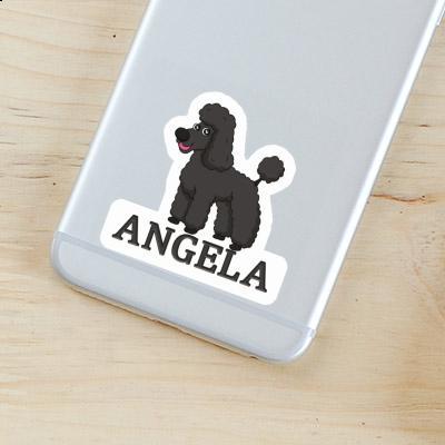 Sticker Angela Poodle Laptop Image