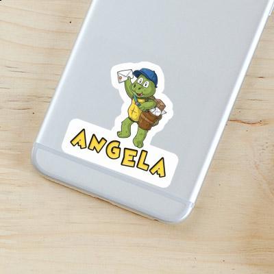 Sticker Angela Briefträger Gift package Image