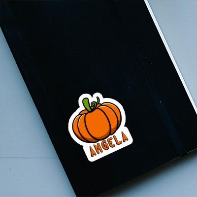 Pumpkin Sticker Angela Notebook Image