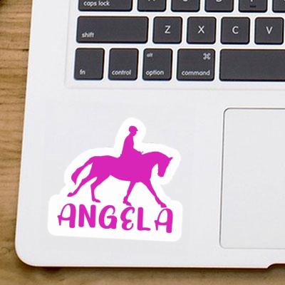 Horse Rider Sticker Angela Image