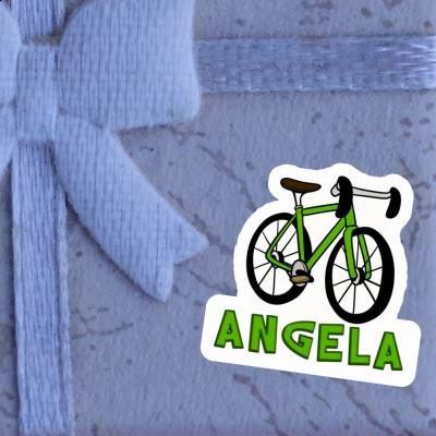 Autocollant Vélo de course Angela Image