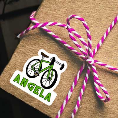 Angela Sticker Bicycle Image