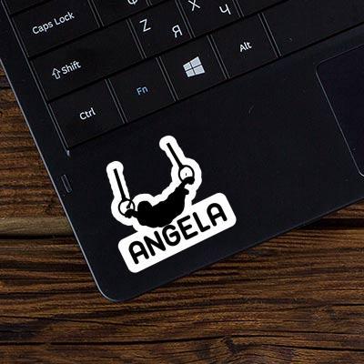 Ringturner Sticker Angela Laptop Image