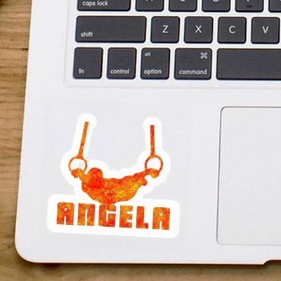 Sticker Angela Ring gymnast Laptop Image
