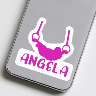 Aufkleber Ringturnerin Angela Laptop Image