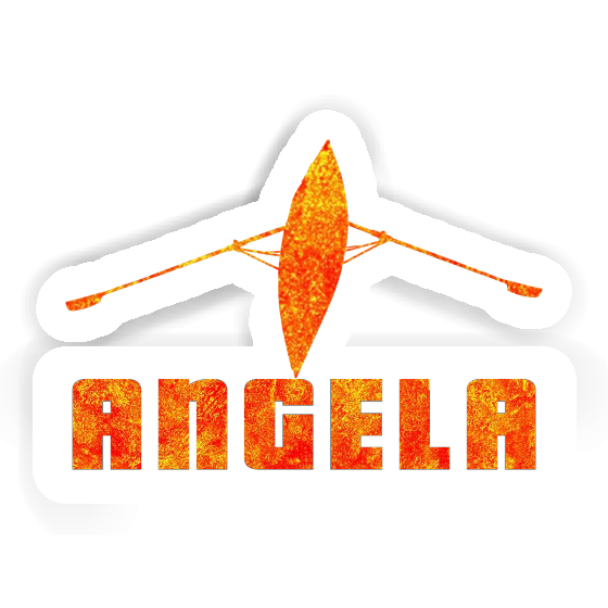 Angela Sticker Rowboat Notebook Image