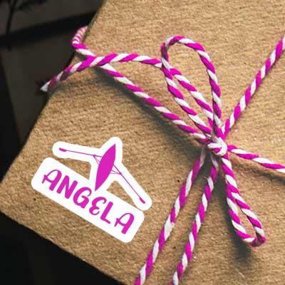 Autocollant Angela Bateau à rames Gift package Image