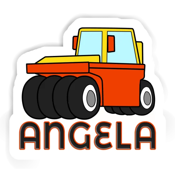 Rouleau à pneus Autocollant Angela Notebook Image